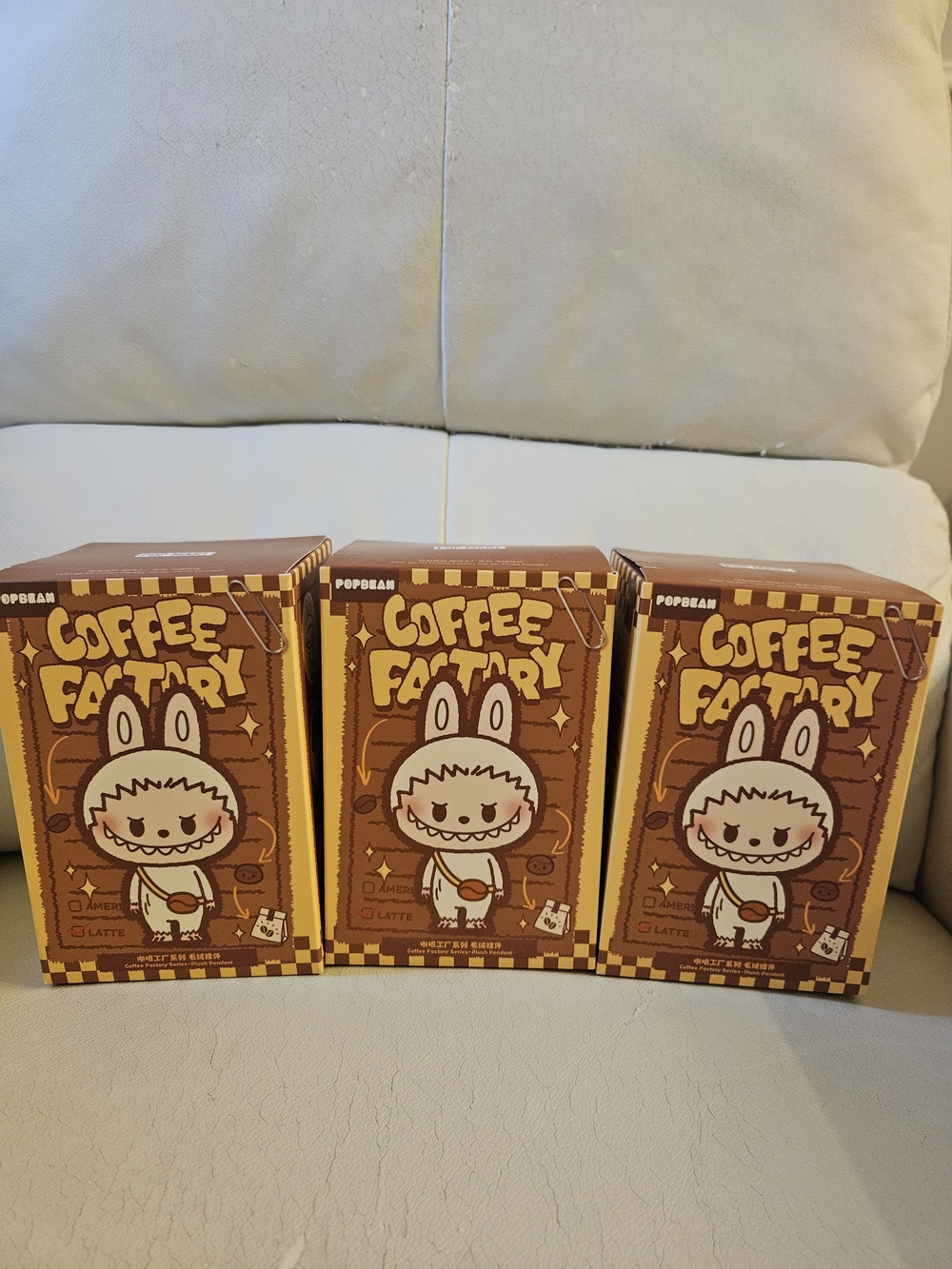 POP MART POP BEAN Coffee Factory Series-Plush Pendant
